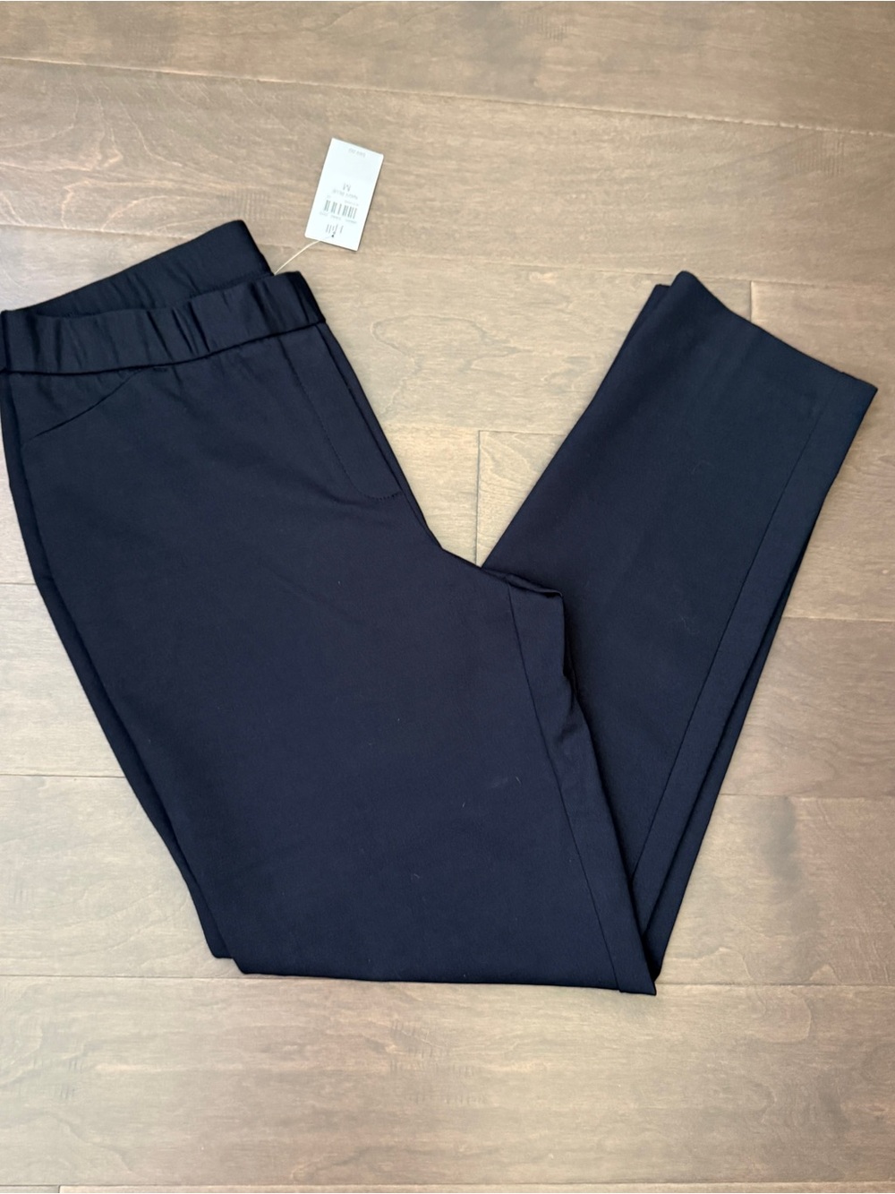 NWT J. Jill Navy Blue Ponte Slim Leg Pants Medium retail $89